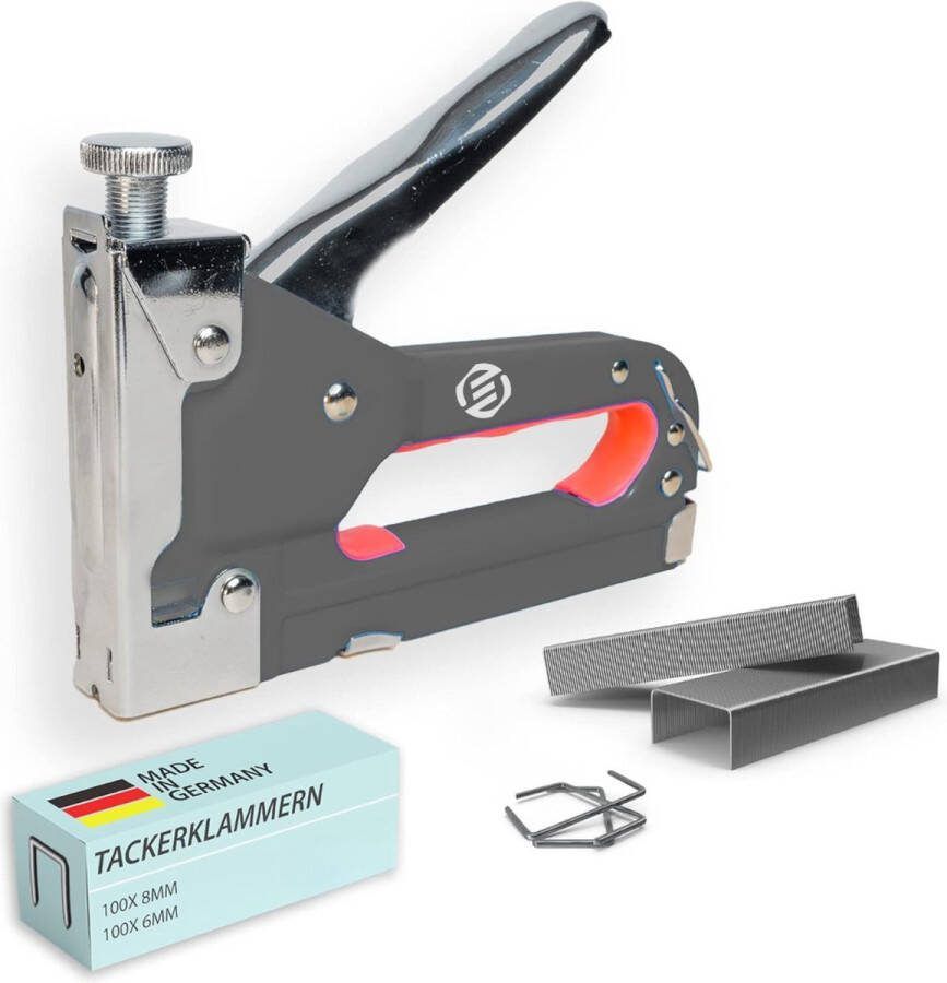 Equivera Nietpistool Tacker Niet Pistool Nietpistool Draadloos
