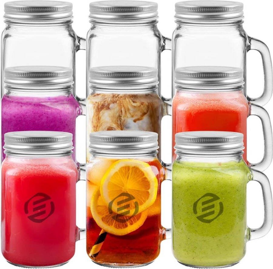 Equivera Overnight Oats Potjes Muesli Beker Mason Jar Havermout Set Must have voor jouw ontbijt