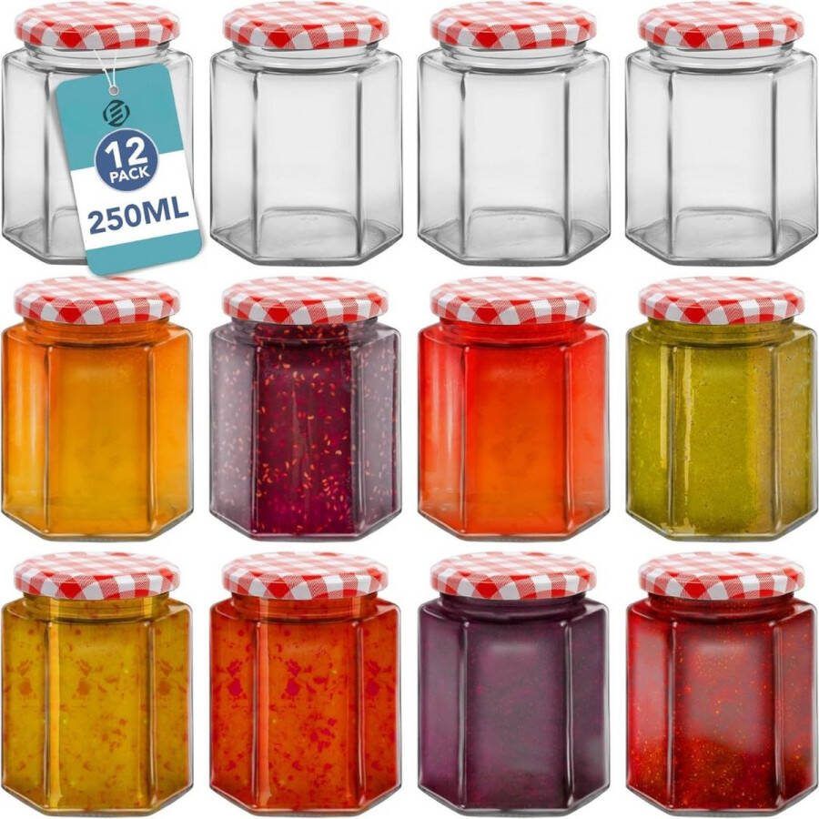 Equivera Overnight Oats Potjes Muesli Beker Mason Jar Havermout Set Must have voor jouw ontbijt