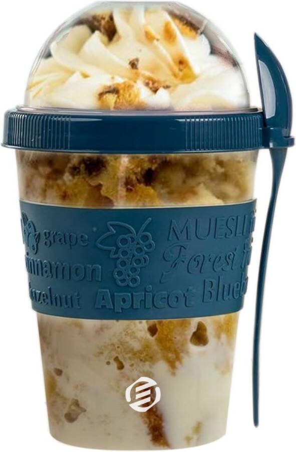 Equivera Overnight Oats Potjes Muesli Beker Mason Jar Havermout Set Must have voor jouw ontbijt
