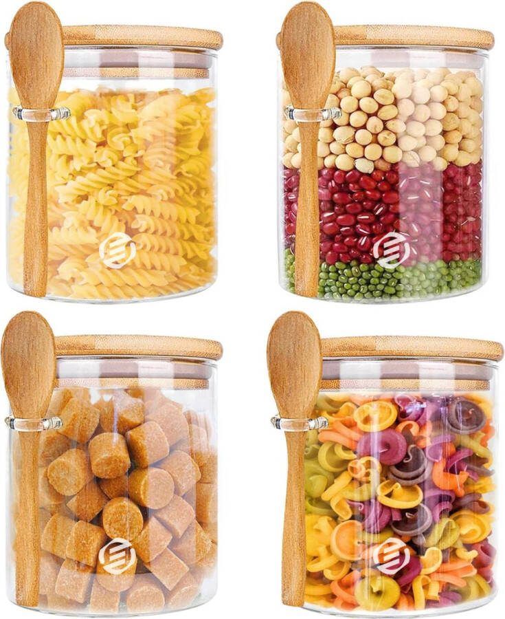 Equivera Overnight Oats Potjes Muesli Beker Mason Jar Havermout Set Must have voor jouw ontbijt