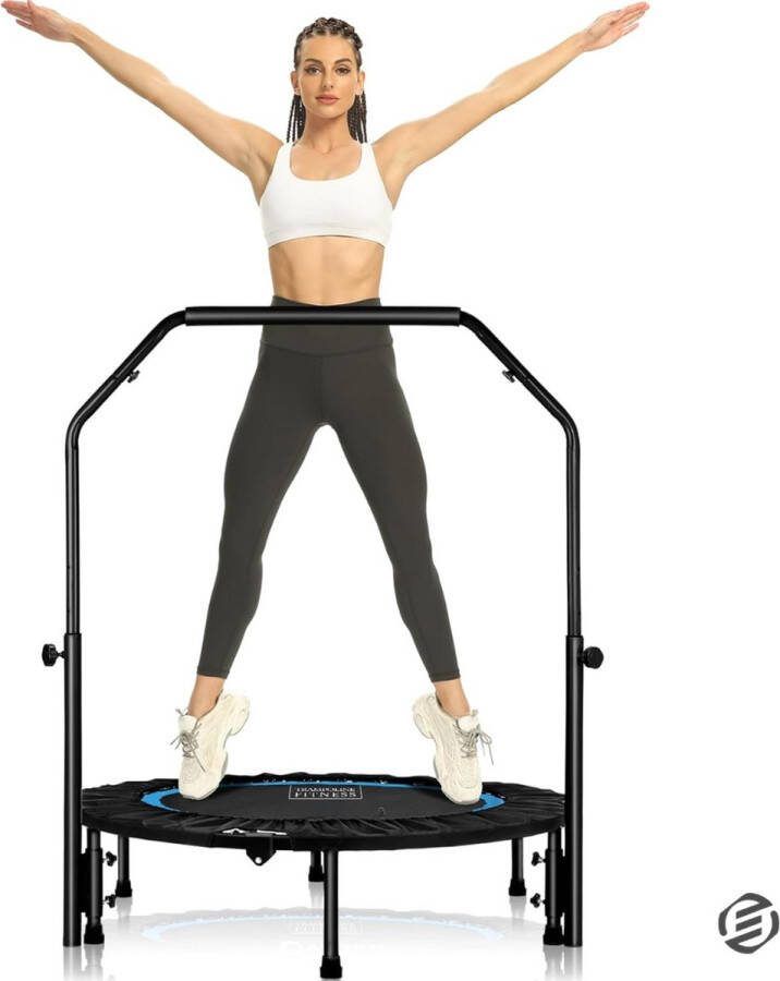 Equivera Rebounder Trampoline Rebouncer Mini Trampoline Rebounder Training Fitness Trampoline Indoor