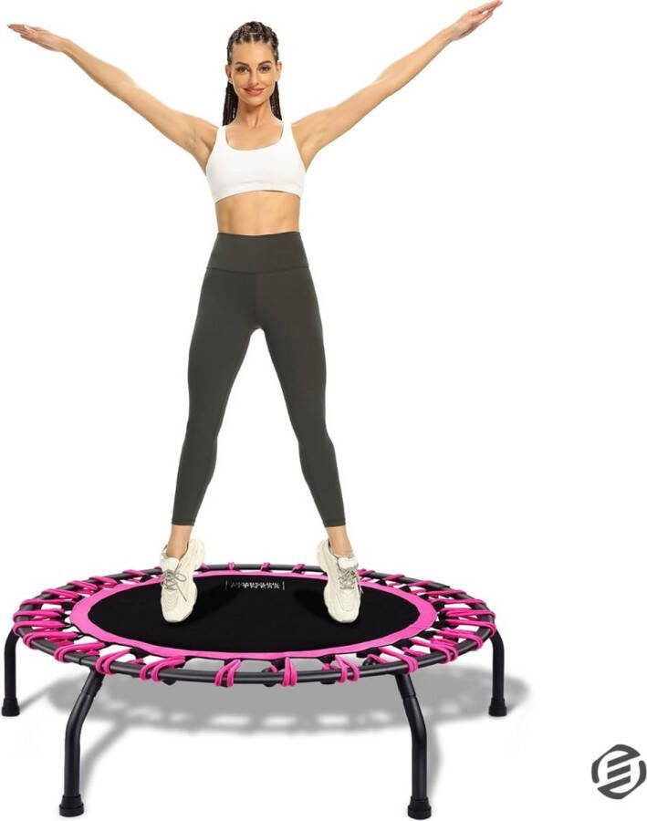 Equivera Rebounder Trampoline Rebouncer Mini Trampoline Rebounder Training Fitness Trampoline Indoor
