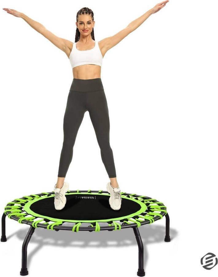 Equivera Rebounder Trampoline Rebouncer Mini Trampoline Rebounder Training Fitness Trampoline Indoor