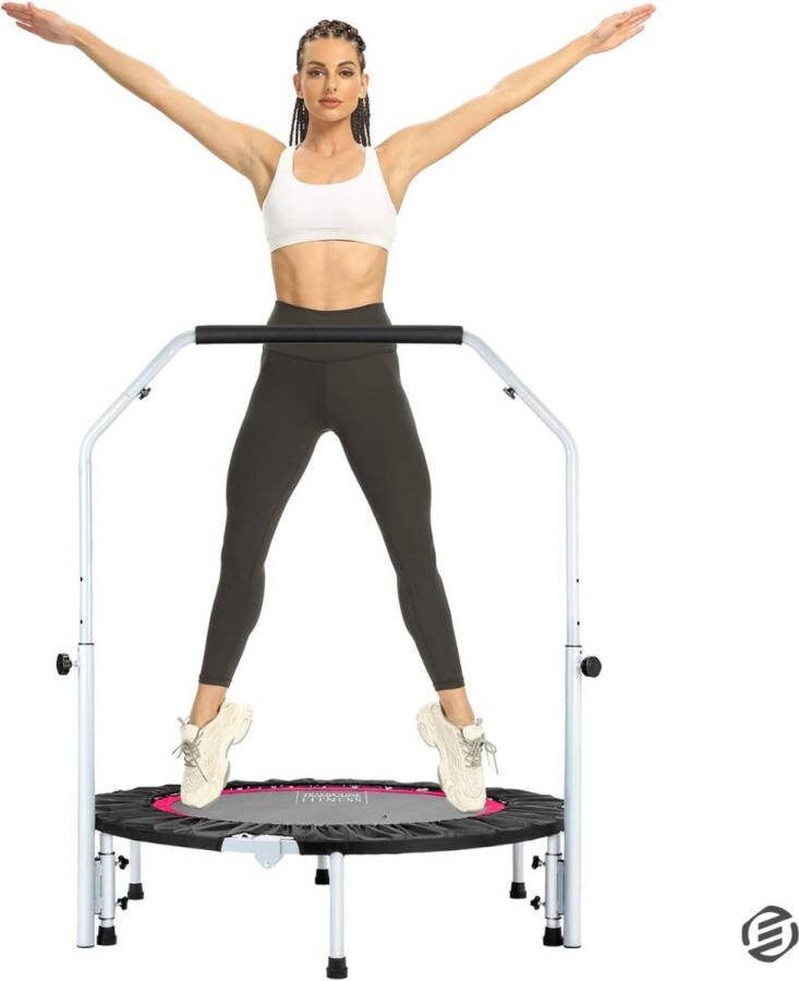 Equivera Rebounder Trampoline Rebouncer Mini Trampoline Rebounder Training Fitness Trampoline Indoor