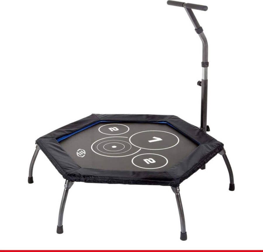 Equivera Rebounder Trampoline Rebouncer Mini Trampoline Rebounder Training Fitness Trampoline Indoor