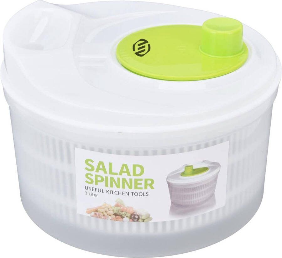 Equivera Slazwierder- Salad spinner Slacentrifuge Saladspinner Sla Centrifuge Saladecentrifuge Sladroger Must Have Voor In De Keuken