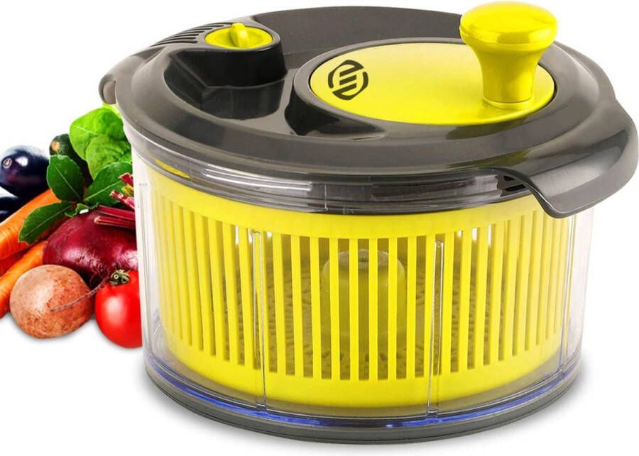 Equivera Slazwierder- Salad spinner Slacentrifuge Saladspinner Sla Centrifuge Saladecentrifuge Sladroger Must Have Voor In De Keuken