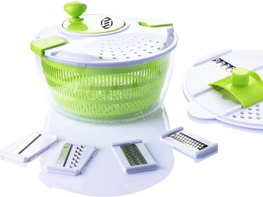 Equivera Slazwierder- Salad spinner Slacentrifuge Saladspinner Sla Centrifuge Saladecentrifuge Sladroger Must Have Voor In De Keuken