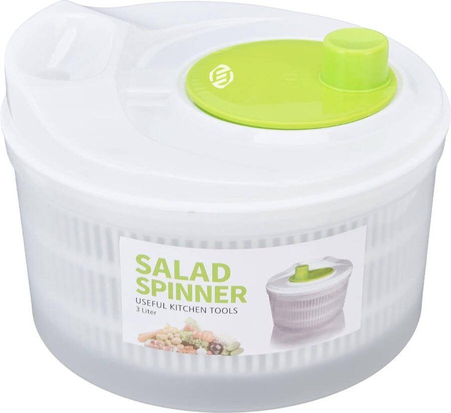 Equivera Slazwierder- Salad spinner Slacentrifuge Saladspinner Sla Centrifuge Saladecentrifuge Sladroger Must Have Voor In De Keuken