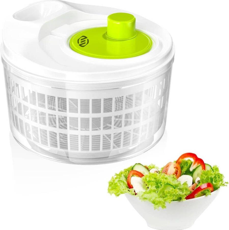 Equivera Slazwierder- Salad spinner Slacentrifuge Saladspinner Sla Centrifuge Saladecentrifuge Sladroger Must Have Voor In De Keuken
