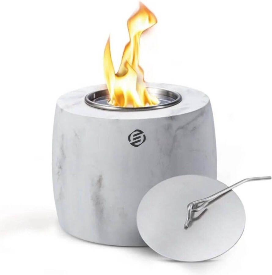 Equivera Tafelhaard Bio Ethanol Tafelhaard Eeuwige Tafelhaard Terrashaard Sfeerhaard voor Binnen en Buiten Premium