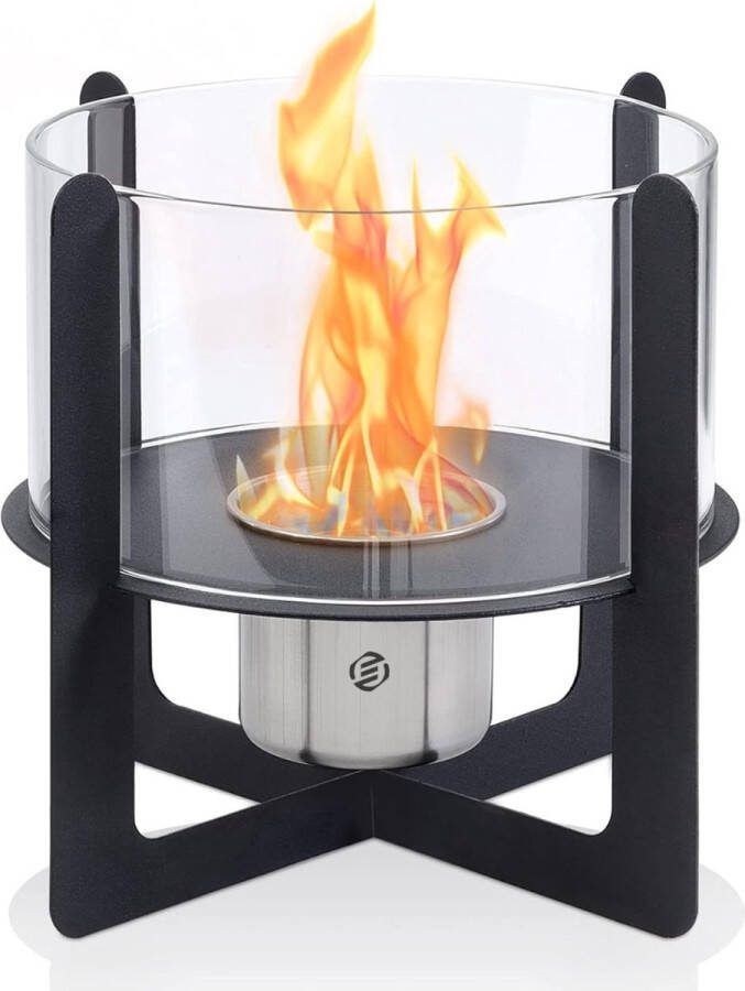 Equivera Tafelhaard Bio Ethanol Tafelhaard Eeuwige Tafelhaard Terrashaard Sfeerhaard voor Binnen en Buiten Premium