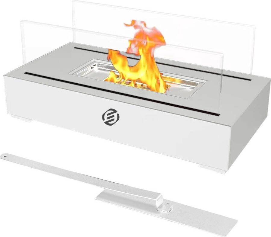 Equivera Tafelhaard Bio Ethanol Tafelhaard Eeuwige Tafelhaard Terrashaard Sfeerhaard voor Binnen en Buiten Premium