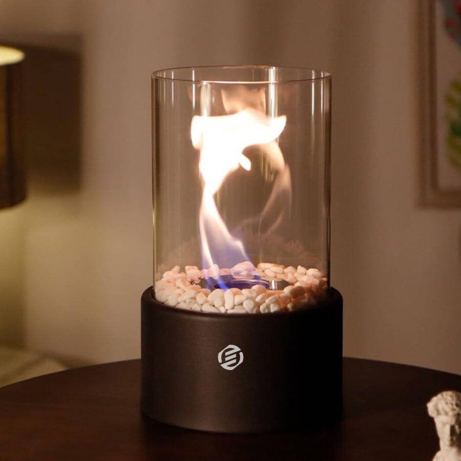 Equivera Tafelhaard Bio Ethanol Tafelhaard Eeuwige Tafelhaard Terrashaard Sfeerhaard voor Binnen en Buiten Premium