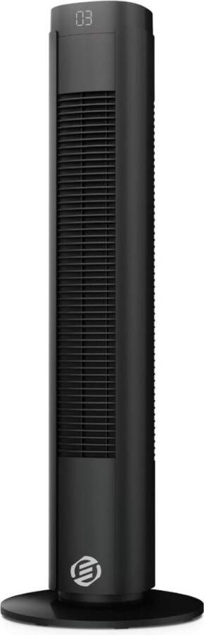 Equivera Torenventilator Staande Ventilator met Afstandsbediening Kolomventilator Verschillende Snelheden Timer Ventilator Staand