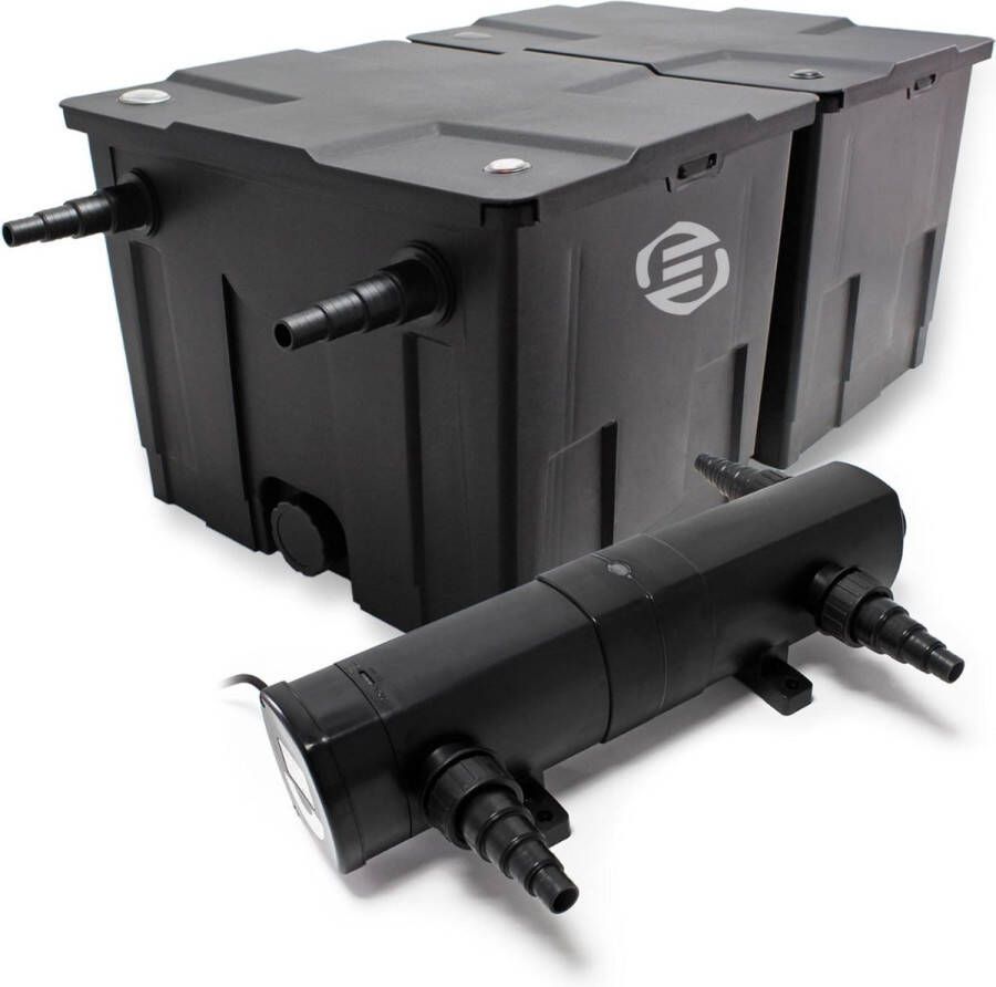 Equivera Vijverfilter Fontijnfilter Vijver Algenbestrijding UV Lamp Premium