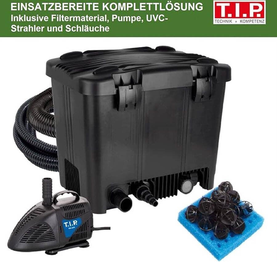 Equivera Vijverfilter Fontijnfilter Vijver Algenbestrijding UV Lamp Premium
