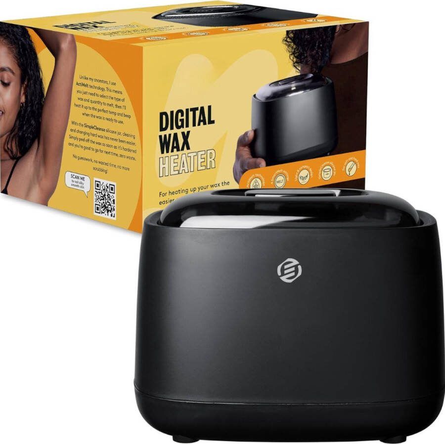 Equivera Wax Apparaat Ontharingsapparaat Geschikt voor Ontharen van het hele Lichaam Wax Set Wax Bonen Waxen