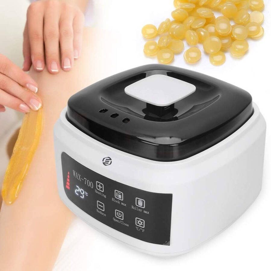 Equivera Wax Apparaat Ontharingsapparaat Geschikt voor Ontharen van het hele Lichaam Wax Set Wax Bonen Waxen