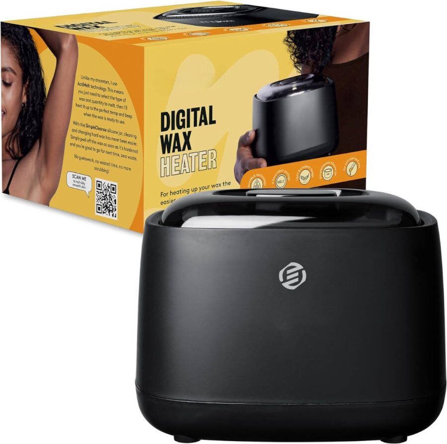 Equivera Wax Apparaat Ontharingsapparaat Geschikt voor Ontharen van het hele Lichaam Wax Set Wax Bonen Waxen