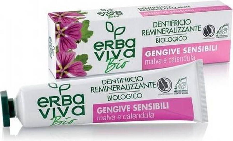 Erbaviva Biologische Tandpasta Gevoelig Tandvlees