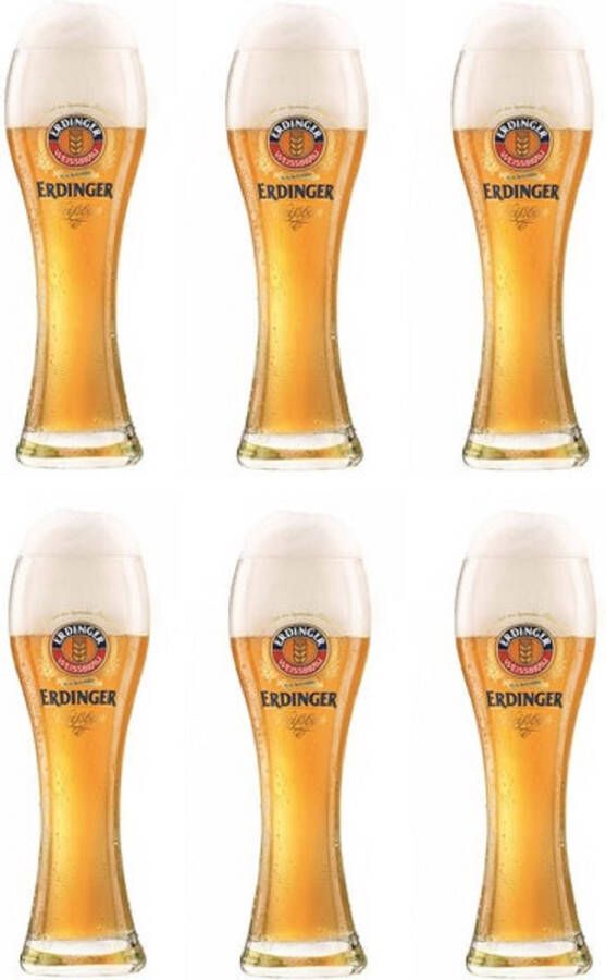 Erdinger Bierglazen 330 ml 6 stuks