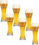 Erdinger Bierglazen 50cl set van 6 stuks Bier Glas 0 5 l Taps Toelopend 500 ml Vaatwasser bestendig - Thumbnail 1