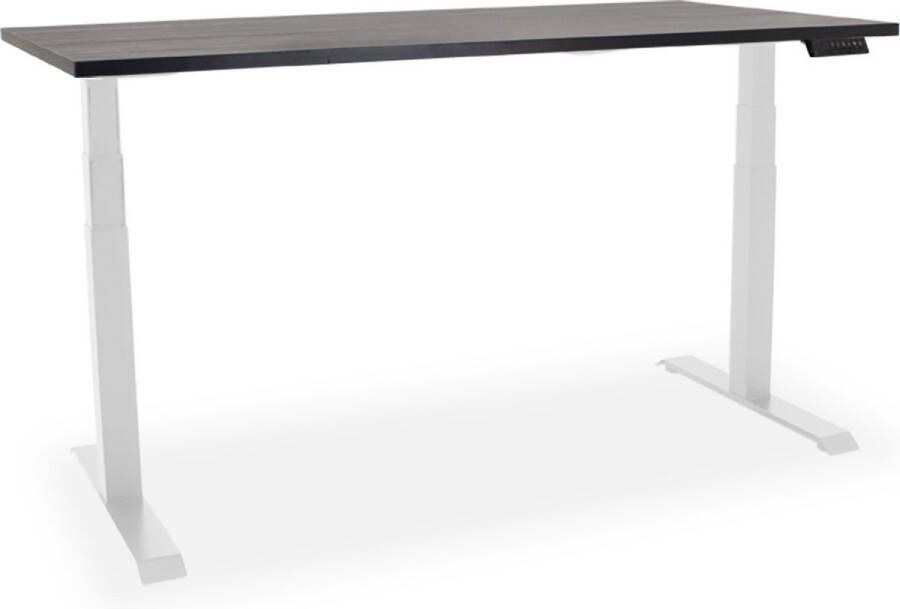Ergofy Essential elektrisch zit-sta bureau 160x80cm -zwart wit