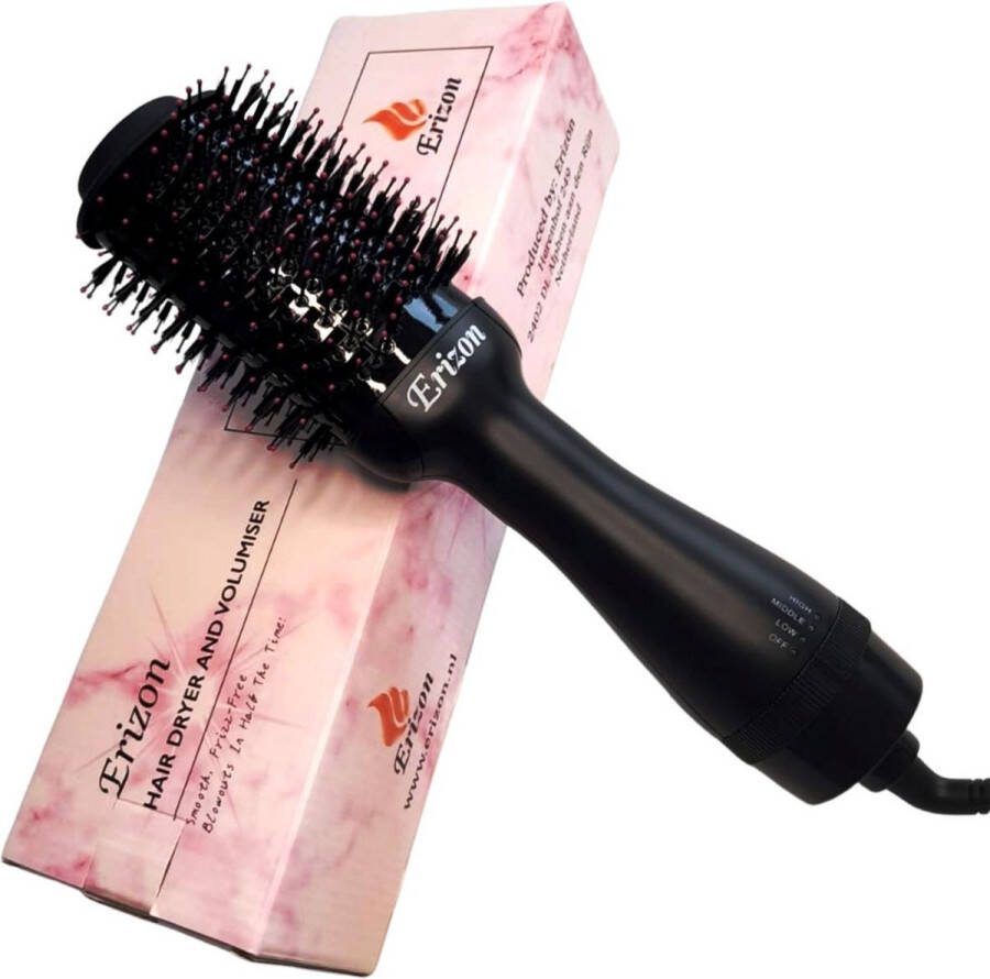 Erizon 3-in-1 Haar Brush Föhnborstel Fohnborstel
