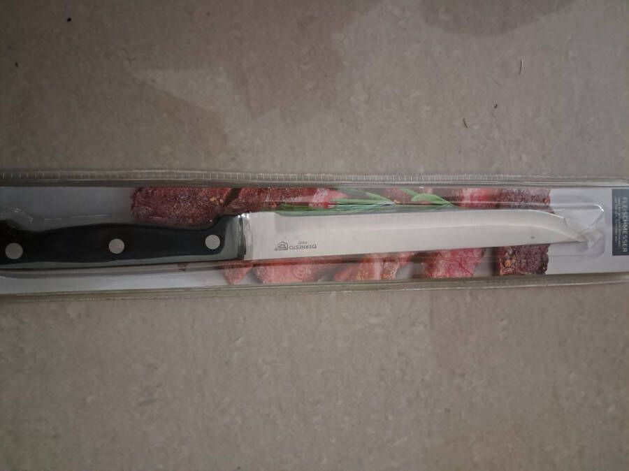Ernesto Vleesmes Zwart RVS 20.5 cm