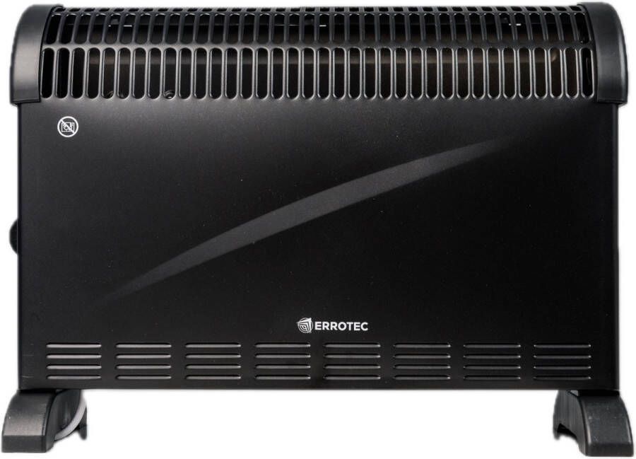 Errotec Convector Kachel Verwarming Electrisch Kachel Elektrisch Zwart