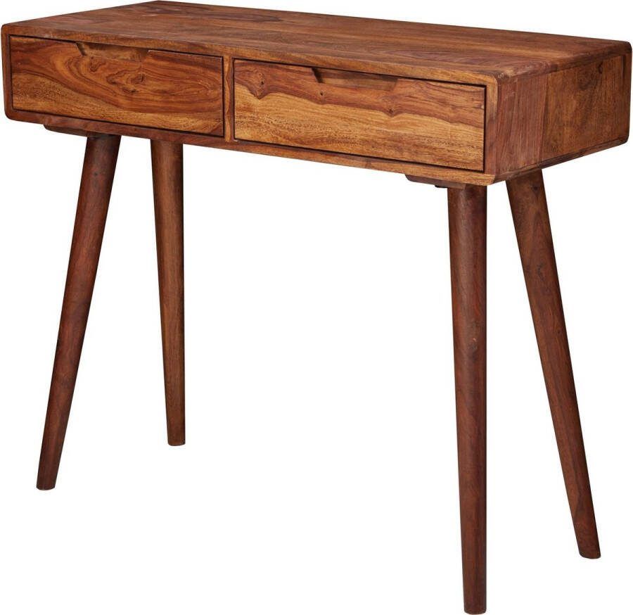 Sky Style Ervesto- Amana Sidetable Bijzettafel- wandtafel massief hout