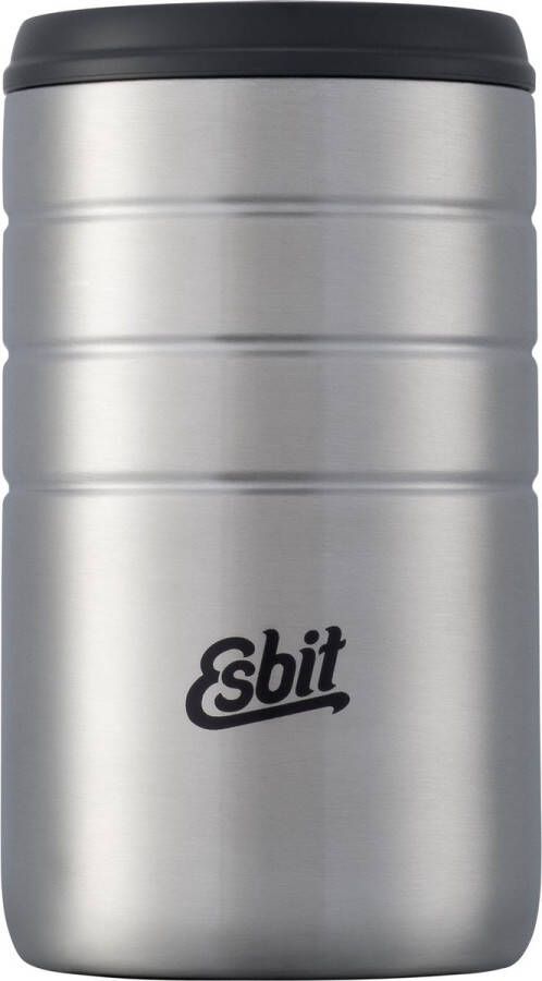 Esbit Majoris Thermosbeker 280ml Mat Zilver Drink Deksel RVS