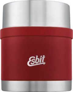 Esbit Sculptor Thermos Voedselcontainer 500 ml RVS Bordeaux Rood