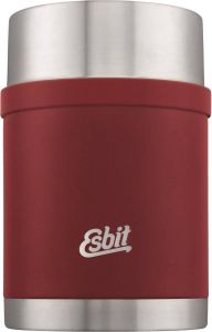 Esbit Sculptor Thermos Voedselcontainer 750 ml RVS Bordeaux Rood