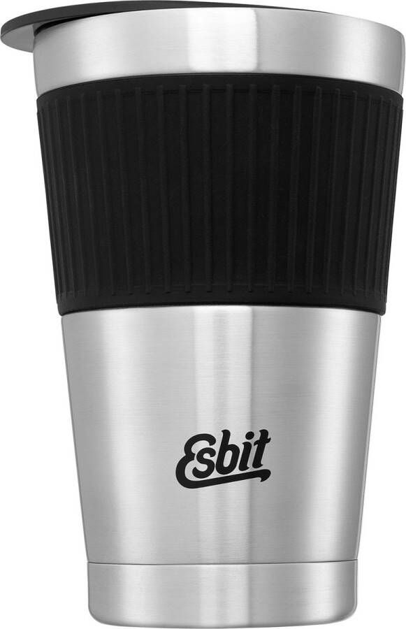 Esbit Sculptor Thermosbeker 550ml Mat Zilver Drinkdeksel RVS