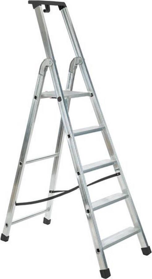 Escalo Industriële trapladder Quadra 5 treden