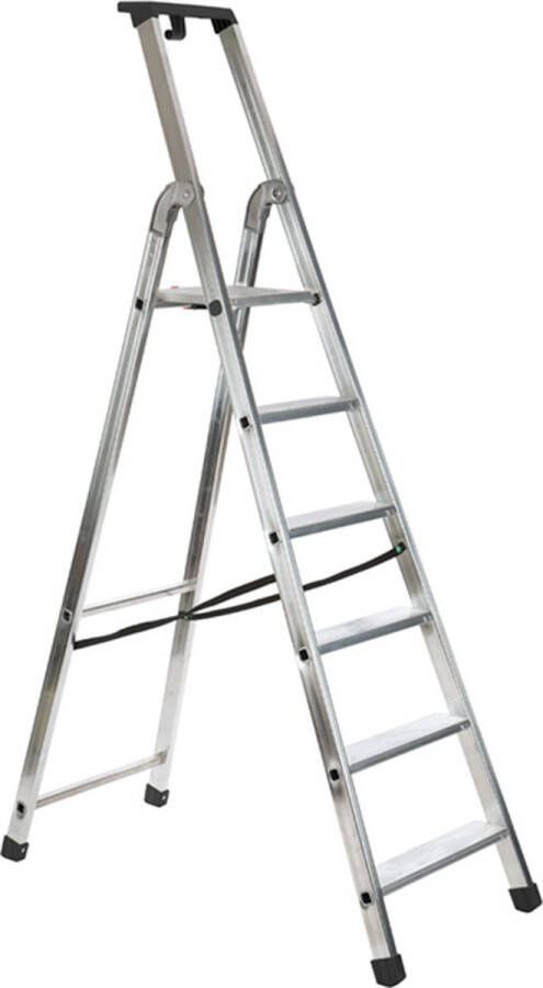 Escalo Quadra Industriele Trapladder Ladder 6 treden