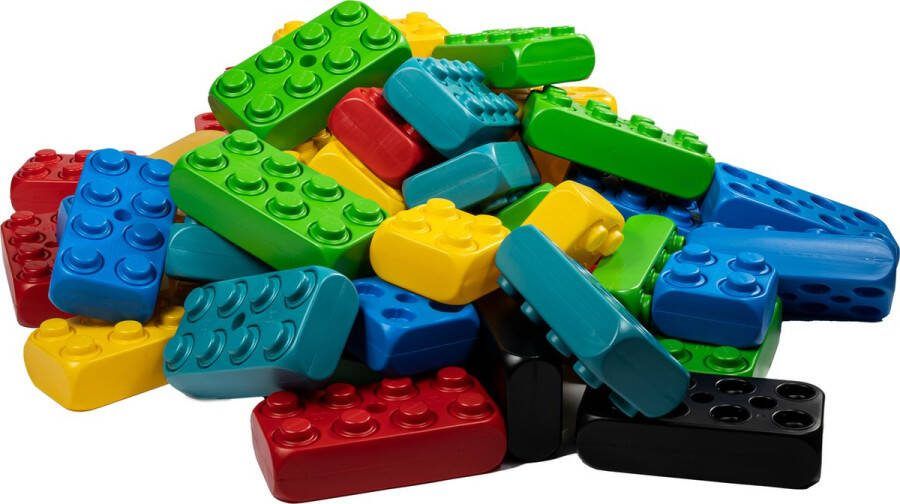 Esda XL blokken Grote speelblokken bouwblokken 53 stuks blokken voor kinderopvang en basisscholen te vinden in alle speelparadijzen XXL blokken speelgoed om mee te bouwen Constructie blokken