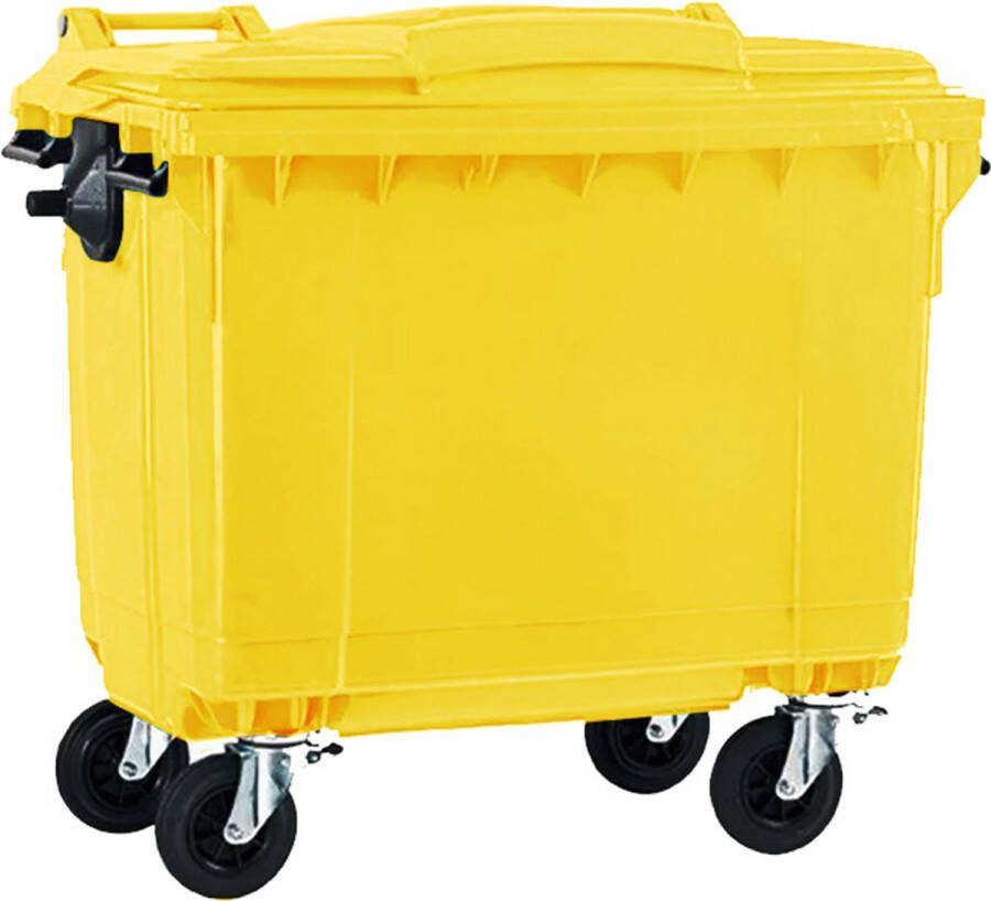 Ese Afvalcontainer 660 liter geel