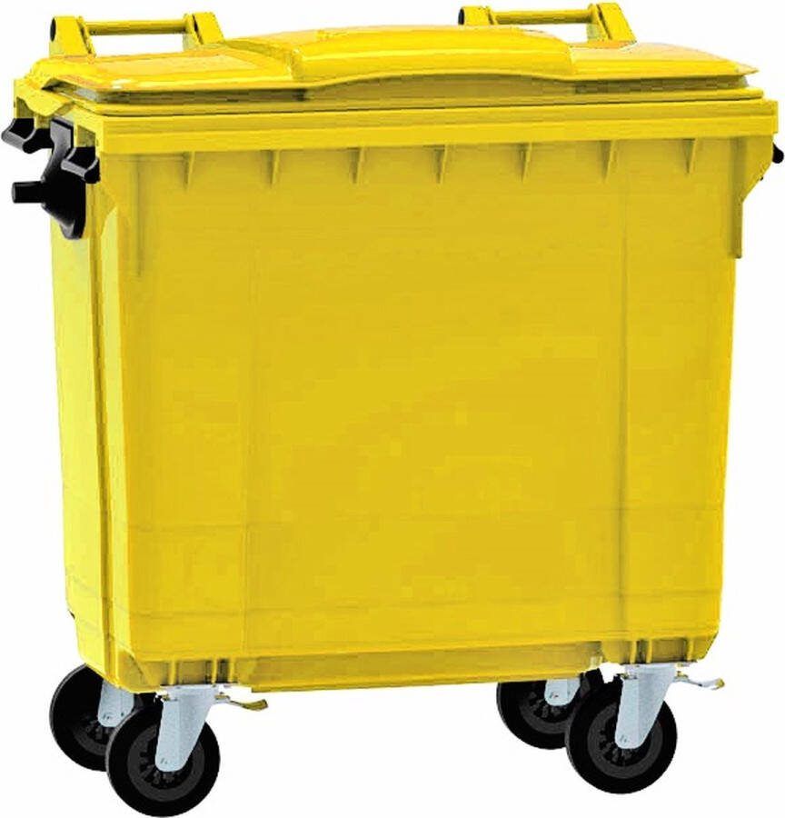 Ese Afvalcontainer 770 liter geel