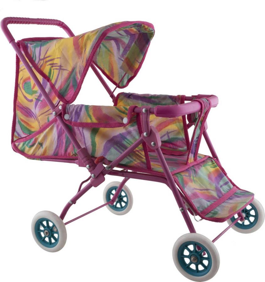 Espa Buggy retro look poppenwagen Kinderwagen model ZEBRA