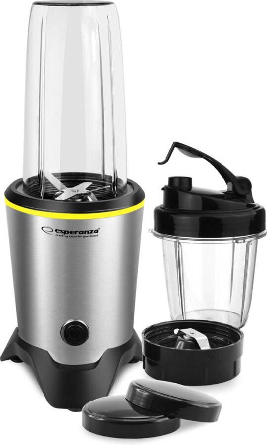 Esperanza EKM028 smoothie blender 1000 W zwart met To Go beker