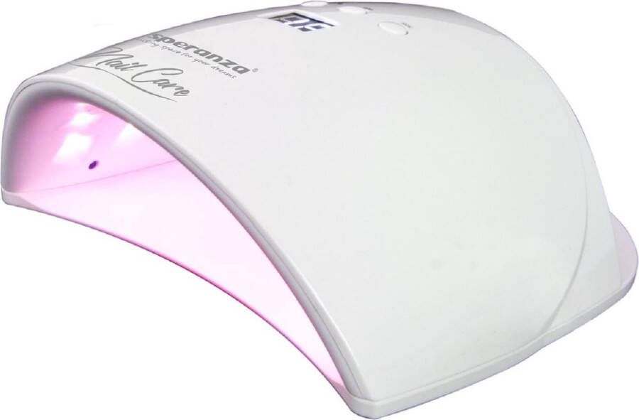 Esperanza EBN006 UV Lamp gelnagels Nageldroger Voor Gel Nagellak 48 W 23 LEDs – Roze