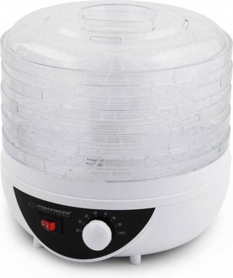 Esperanza Voedseldroger Transparant Wit 250 W EKD002