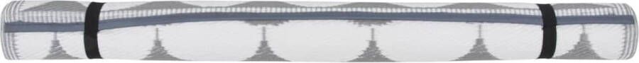Praxis Esschert Design buitenkleed grafisch grijs-wit 180x121cm