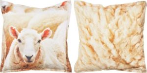 Esschert Design Tuinbank kussen schaap groot