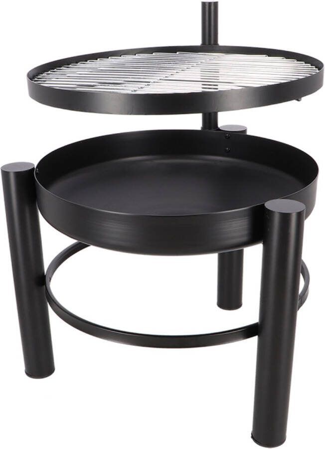 Esschert Design Dutchlander vuurschaal met grill S