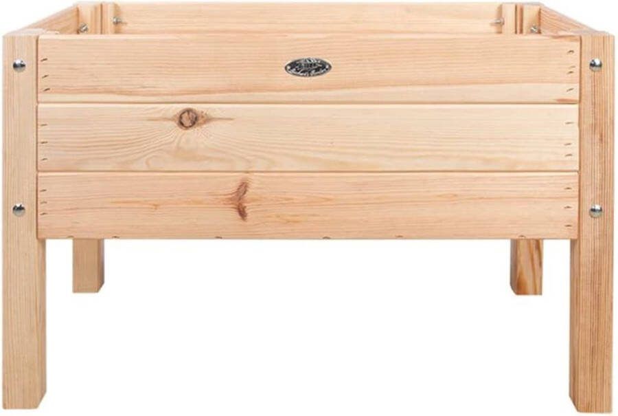 Esschert Design kweektafel plantenbak moestuin voor kinderen 65 L naturel